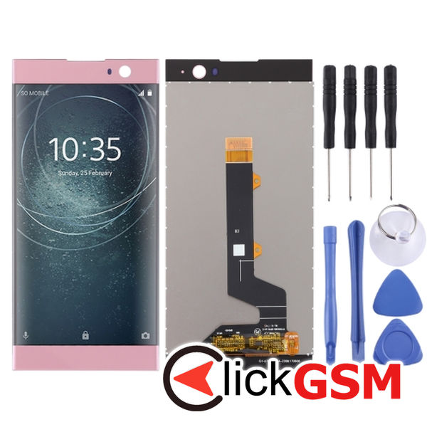 Piesa Display Cu Touchscreen Pink Sony Xperia Xa2 4ot0