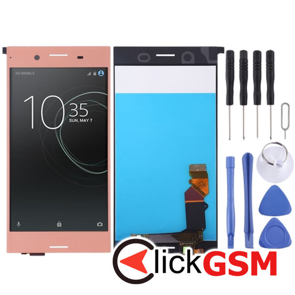 Piesa Piesa Display Cu Touchscreen Pink Sony Xperia Xz Premium 214a