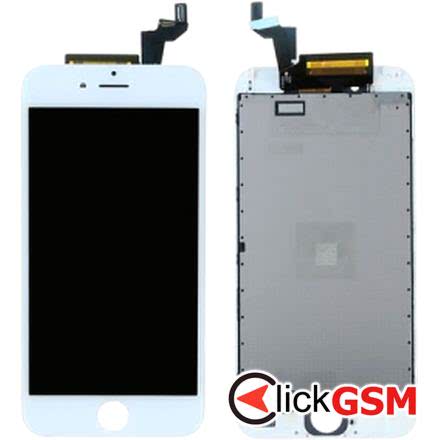 Display cu Touchscreen, Rama Alb Apple iPhone 6s g2c