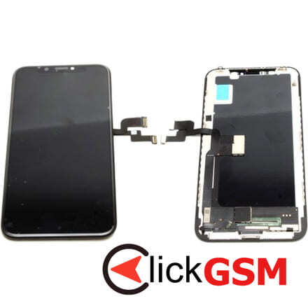 Display Apple iPhone X Negru Black LED TFT High Copy Calitate A+