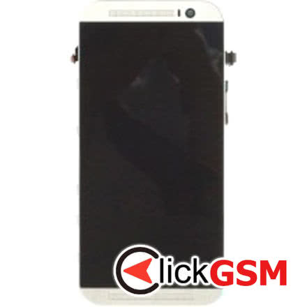 Display cu TouchScreen, Rama Alb HTC One E8 19jc