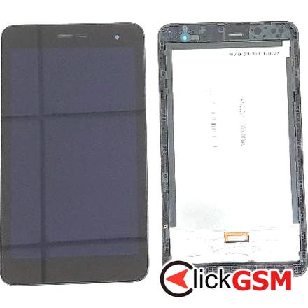 Display cu TouchScreen, Rama Negru Huawei MediaPad T1 7.0 2lbo