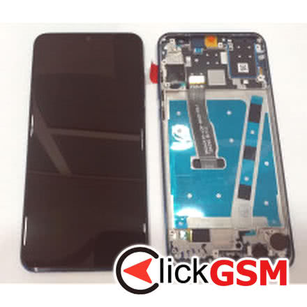 Display cu TouchScreen, Rama Negru Huawei P30 Lite gx6
