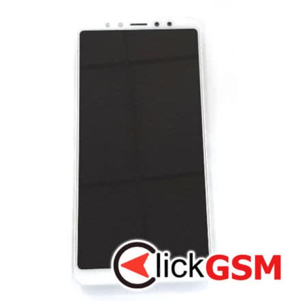 Display cu TouchScreen, Rama Alb Lenovo K5 Pro 166p