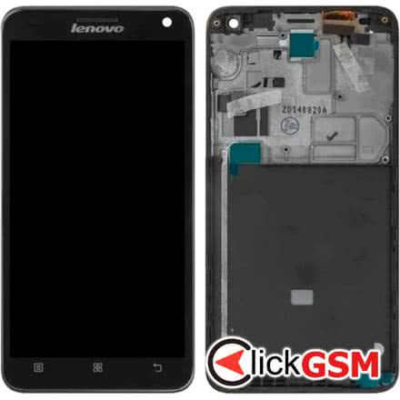 Display cu TouchScreen, Rama Negru Lenovo S580 1iui