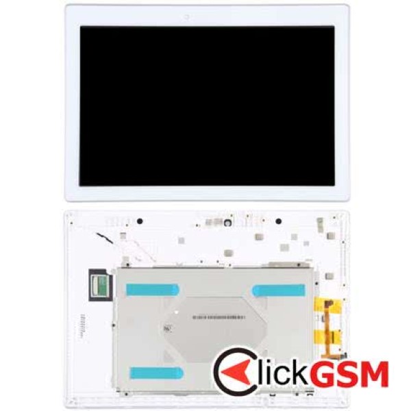 Display cu TouchScreen, Rama White Lenovo Tab 2 2wms