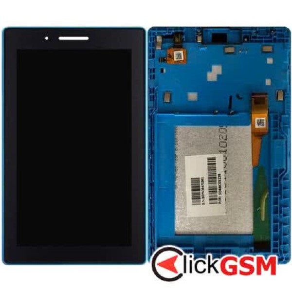 Display cu TouchScreen, Rama Albastru Lenovo TAB 3 1hng