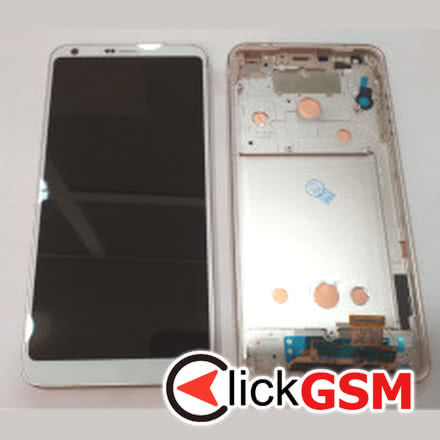 Display cu TouchScreen, Rama Alb LG G6 1g2n