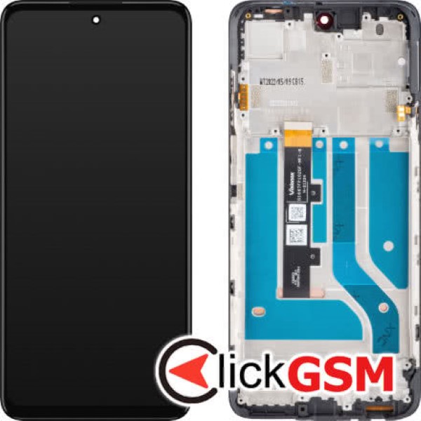 Display cu TouchScreen, Rama Negru Motorola Edge 20 Lite 34le