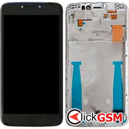 Display cu TouchScreen, Rama Gri Motorola Moto E4 Plus 1ieb