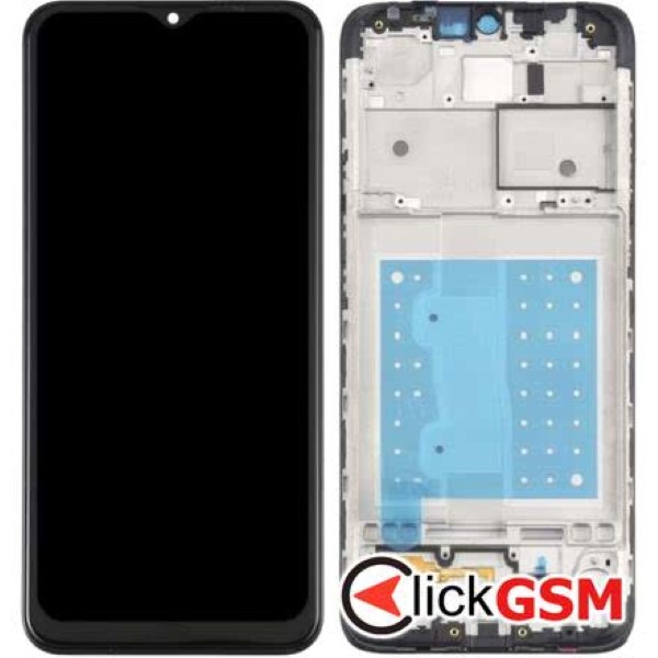 Display cu TouchScreen, Rama Gri Motorola Moto E7 1svm