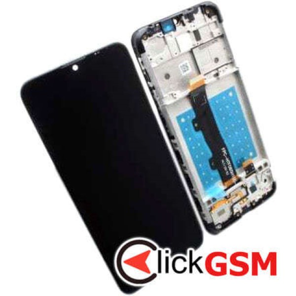 Display cu TouchScreen, Rama Negru Motorola Moto E7 1iwx