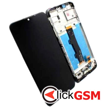 Display cu TouchScreen, Rama Negru Motorola Moto E7 Power 17h4