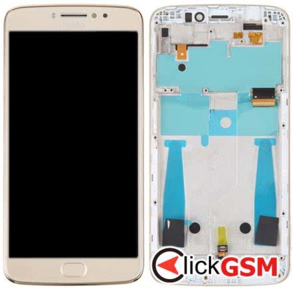 Display cu TouchScreen, Rama Gold Motorola Moto G4 Plus 2uom