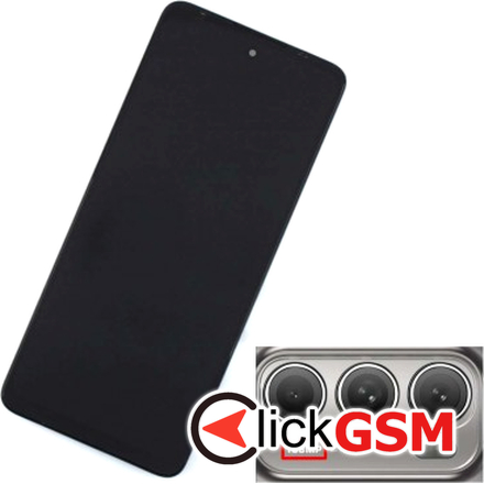 Display cu TouchScreen, Rama Negru Motorola Moto G60 1p6m