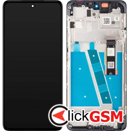 Display cu TouchScreen, Rama Negru Motorola Moto G72 2dkw