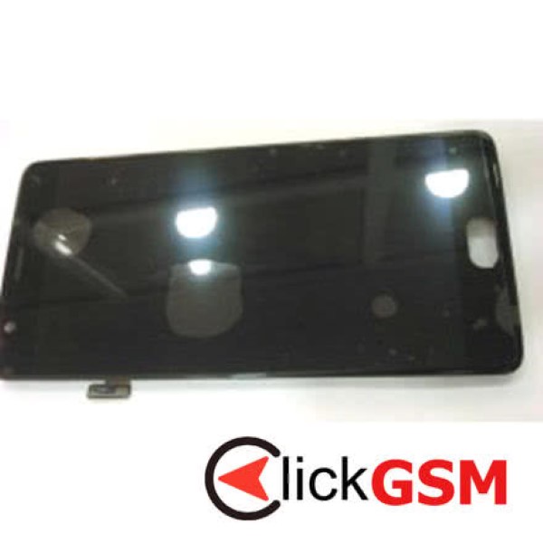 Display cu TouchScreen, Rama Negru OnePlus 3 24jn