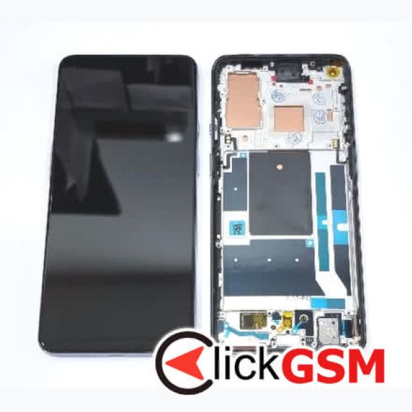 Display cu TouchScreen, Rama Gri OnePlus 9 24tp