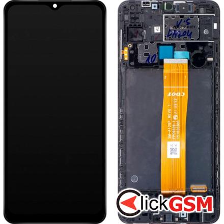 Display cu TouchScreen, Rama Negru Samsung Galaxy A12 170p