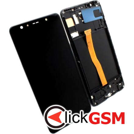 Display cu TouchScreen, Rama Negru Samsung Galaxy A7 2018 1cac