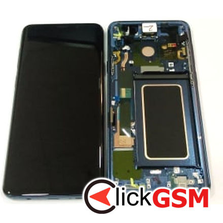 Display cu TouchScreen, Rama Albastru Samsung Galaxy S9+ 11i9