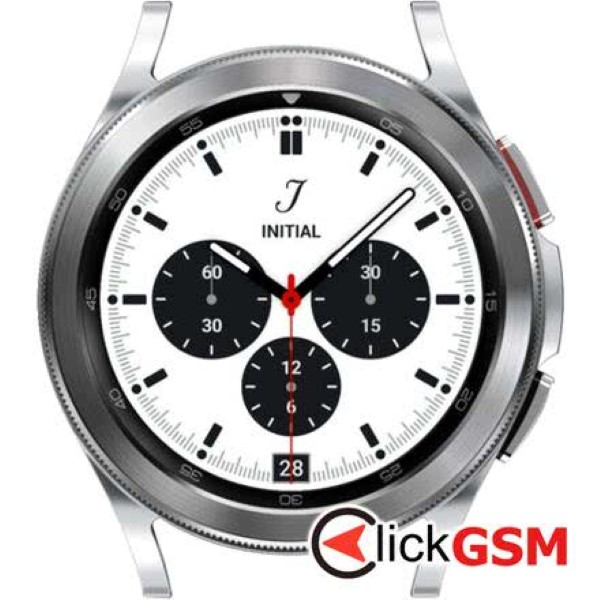 Display cu TouchScreen, Rama Silver Samsung Galaxy Watch 4 44mm 2tpn