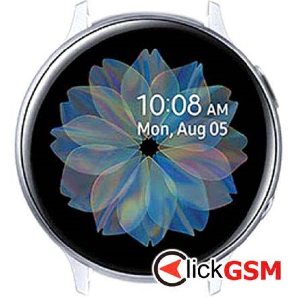 Display cu TouchScreen, Rama Silver Samsung Galaxy Watch Active 2 44mm 2tp2