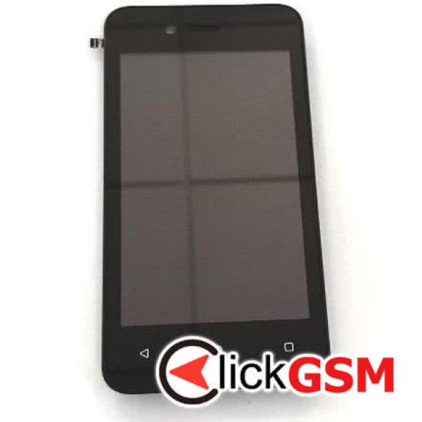 Display cu TouchScreen, Rama Negru Wiko Sunny 3 Mini 3794