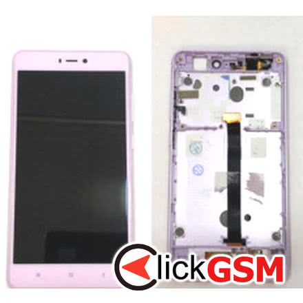 Display cu TouchScreen, Rama Purple Xiaomi Mi 4S 38ur