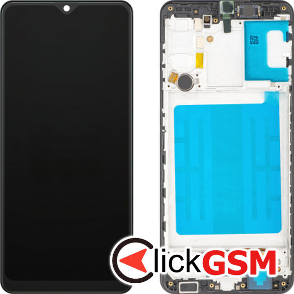 Piesa Display Cu Touchscreen Rama Si Baterie Negru Samsung Galaxy A31 4mc2