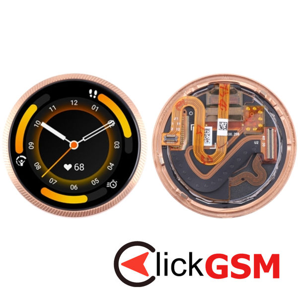 Piesa Piesa Display Cu Touchscreen Rose Gold Garmin Venu 3g4x