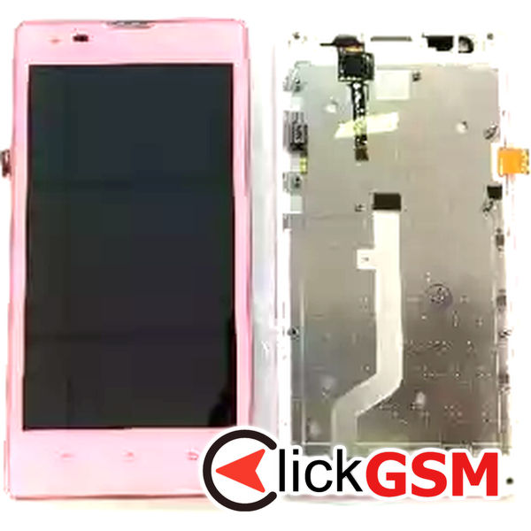 Piesa Piesa Display Cu Touchscreen Roz Xiaomi Redmi 1s 39fp