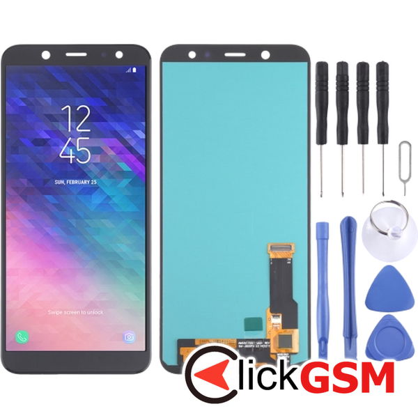 Piesa Piesa Display Cu Touchscreen Samsung Galaxy A6 2018 4f14