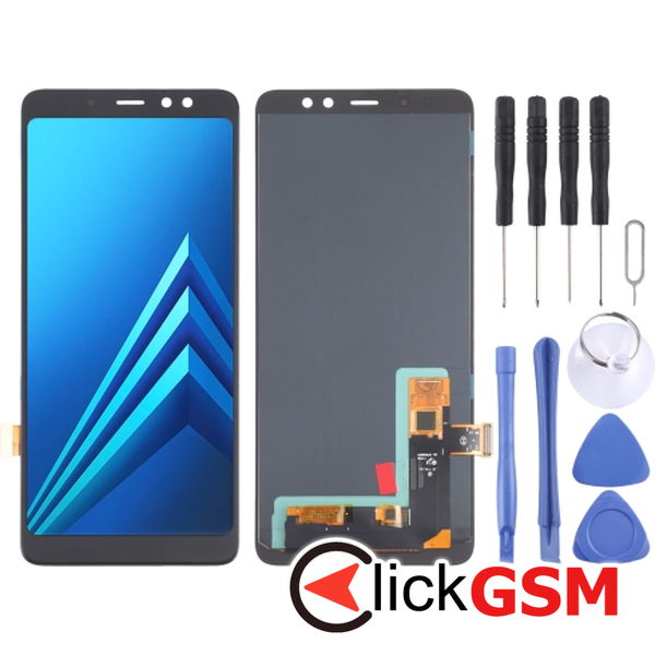 Piesa Piesa Display Cu Touchscreen Samsung Galaxy A8.plus 2018 4f11