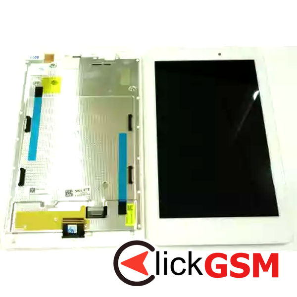 Piesa Display Cu Touchscreen Si Rama Alb Acer Iconia A1 2qyg