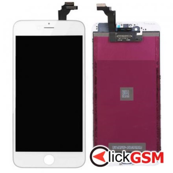 Piesa Piesa Display Cu Touchscreen Si Rama Alb Apple Iphone 6 Plus 2wak