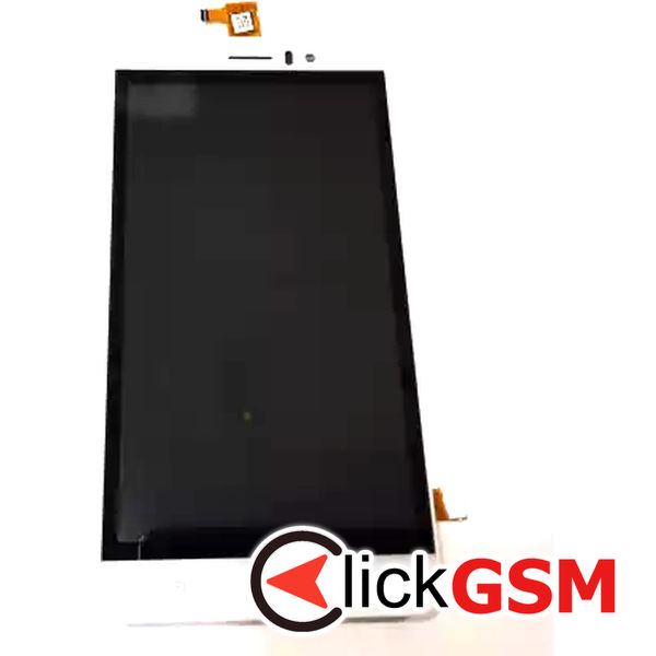 Piesa Piesa Display Cu Touchscreen Si Rama Alb Cubot Rainbow 2o8g