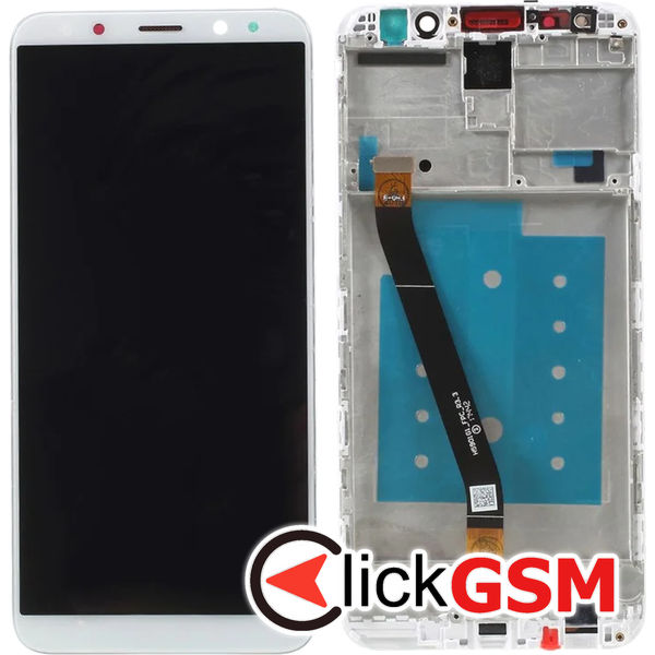 Piesa Piesa Display Cu Touchscreen Si Rama Alb Huawei Mate 10 Lite 4rg4