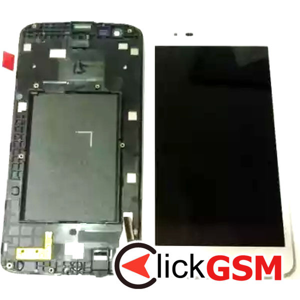 Piesa Display Cu Touchscreen Si Rama Alb Lg Tribute 5 1xye