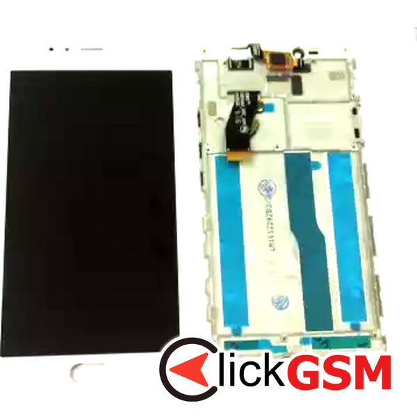 Piesa Piesa Display Cu Touchscreen Si Rama Alb Meizu M5s 2jnk