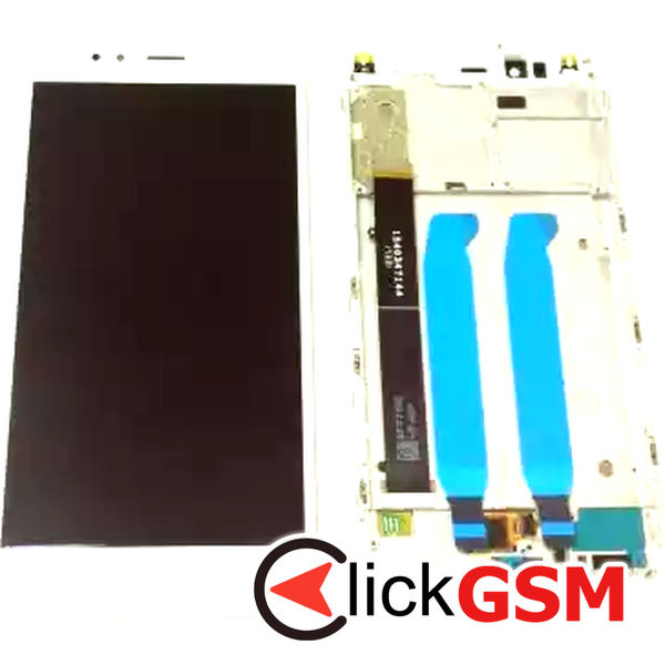 Piesa Display Cu Touchscreen Si Rama Alb Xiaomi Mi 5x 3890