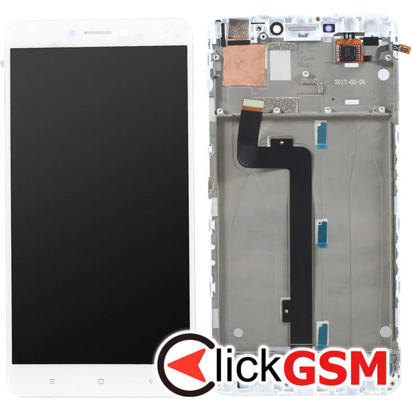 Piesa Piesa Display Cu Touchscreen Si Rama Alb Xiaomi Mi Max 2 4wj4