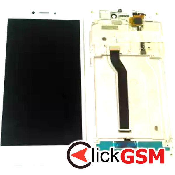 Piesa Display Cu Touchscreen Si Rama Alb Xiaomi Redmi 5a 39k7