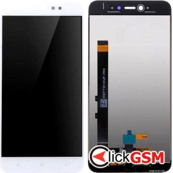 Piesa Display Cu Touchscreen Si Rama Alb Xiaomi Redmi Note 5a 1ffi