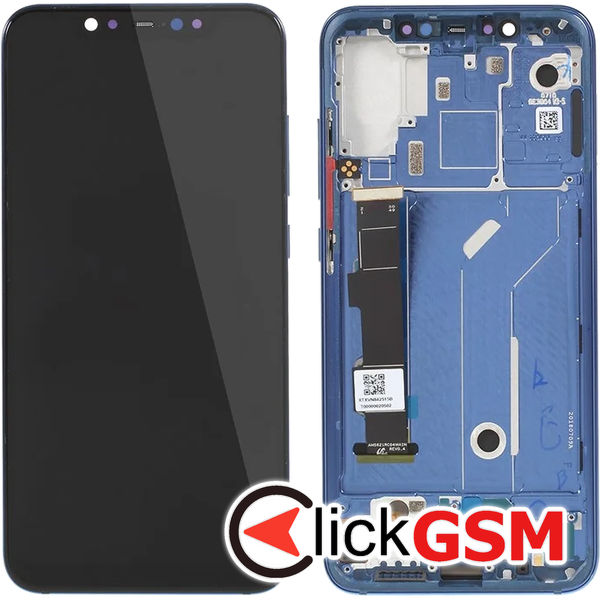 Piesa Piesa Display Cu Touchscreen Si Rama Albastru Xiaomi Mi 8 4wc1