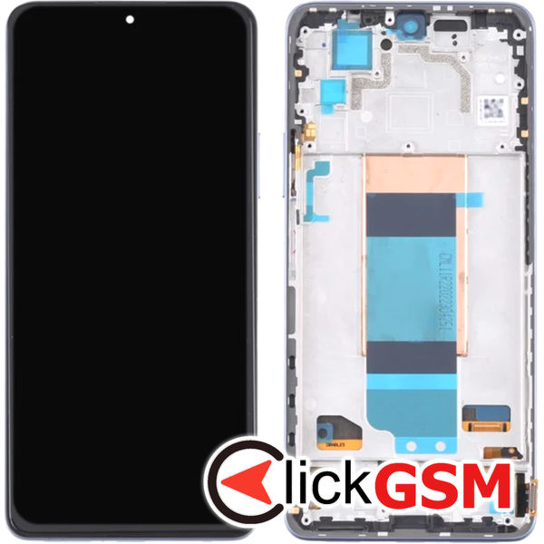 Piesa Display Cu Touchscreen Si Rama Albastru Xiaomi Redmi K40s 5g 4xs5