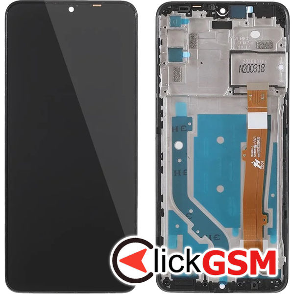 Piesa Piesa Display Cu Touchscreen Si Rama Alcatel 3x 4qf9