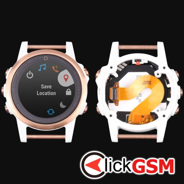 Piesa Display Cu Touchscreen Si Rama Ald Garmin Fenix 5s 302c