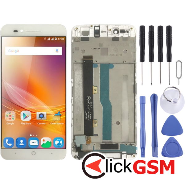 Piesa Display Cu Touchscreen Si Rama Ald Zte Blade A610 1y9h