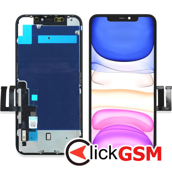 Piesa Piesa Display Cu Touchscreen Si Rama Apple Iphone 11 334s